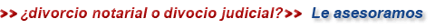 divorcio notarial o divorcio judicial